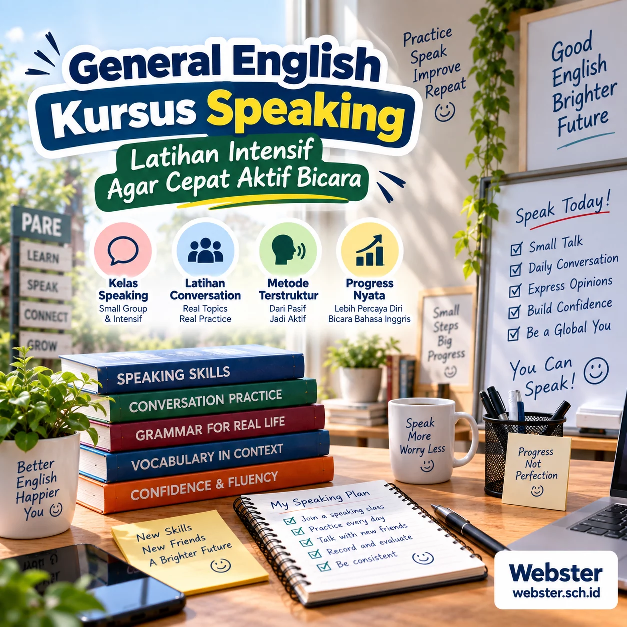 Cara Memilih Kursus Speaking Bahasa Inggris Cara Memilih Kursus Speaking Bahasa Inggris - Webster English Course