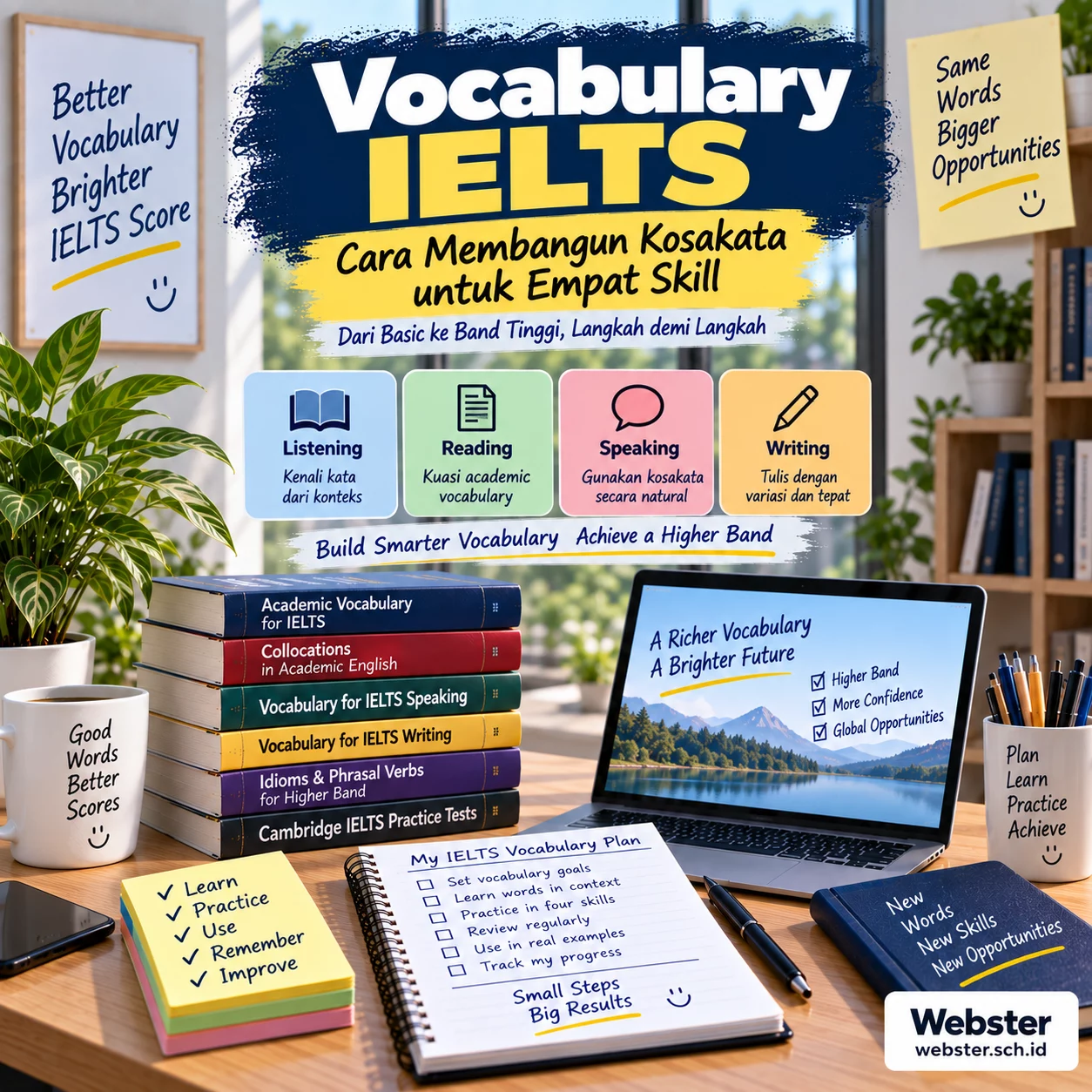 Vocabulary IELTS untuk Empat Skill Vocabulary IELTS untuk Empat Skill - Webster English Course