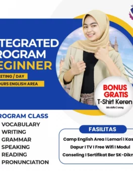 Kursus Pemula Bahasa Inggris 1 Bulan - Webster English Course