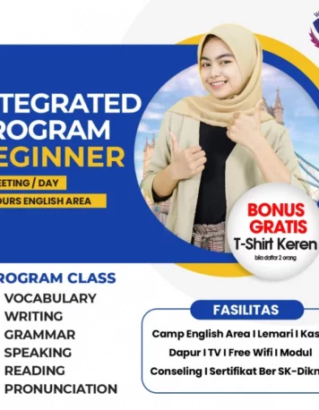 Kursus Pemula Bahasa Inggris 1 Bulan