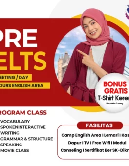 Program Pre-IELTS (1Bulan) - Webster English Course
