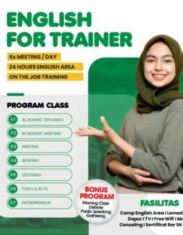 Kursus Bahasa Inggris Seperti Guru 6 Bulan di Pare - Webster English Course