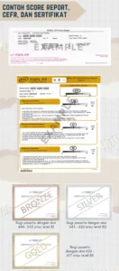 Unofficial Score Report TOEFL ITP - Webster English Course