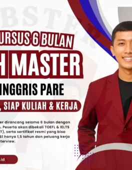 Kursus Master Bahasa Inggris 6 Bulan di Pare - Webster English Course