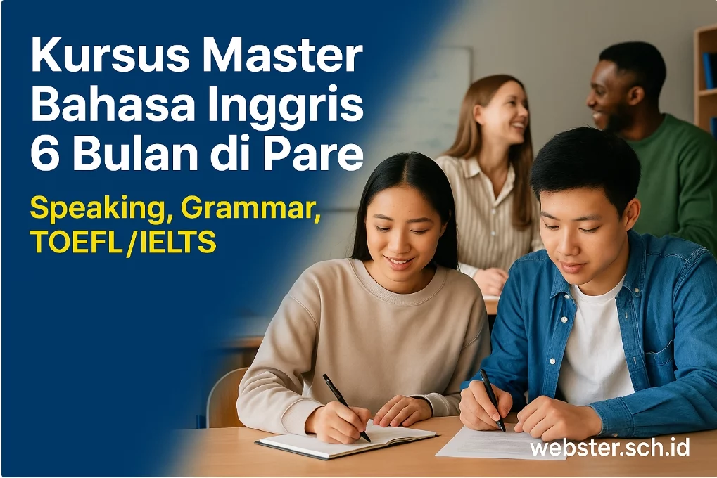 Kursus Master Bahasa Inggris 6 Bulan Di Pare