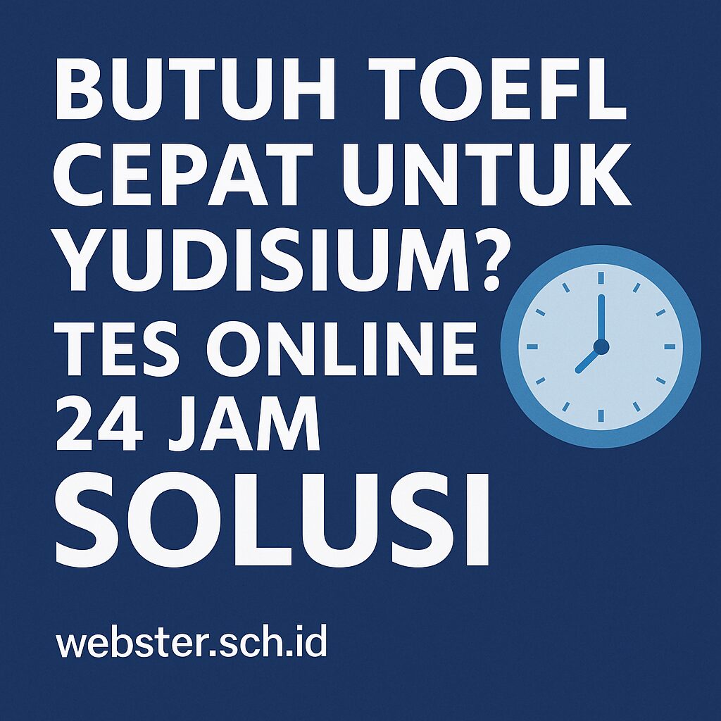 Butuh Toefl Cepat Untuk Yudisium Tes Online 24 Jam Solusi