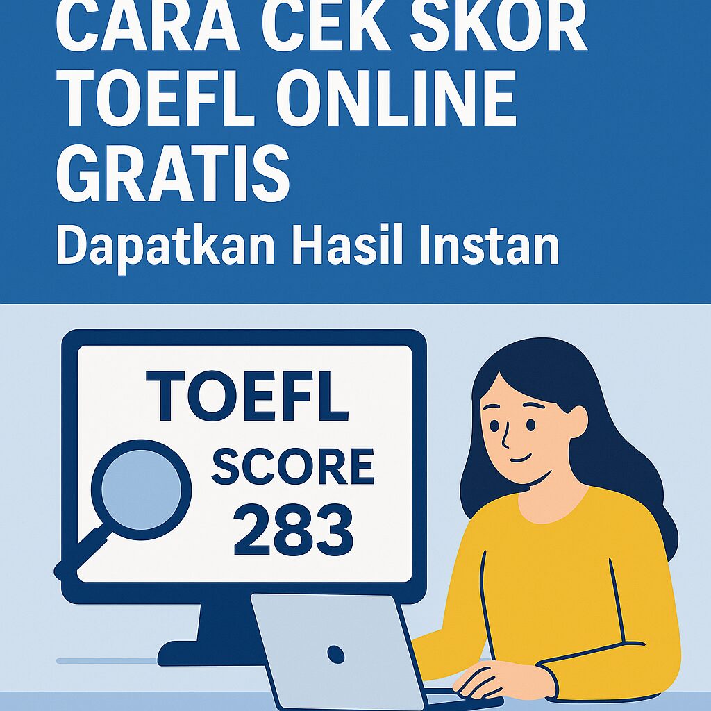 Cara Cek Skor Toefl Online Gratis