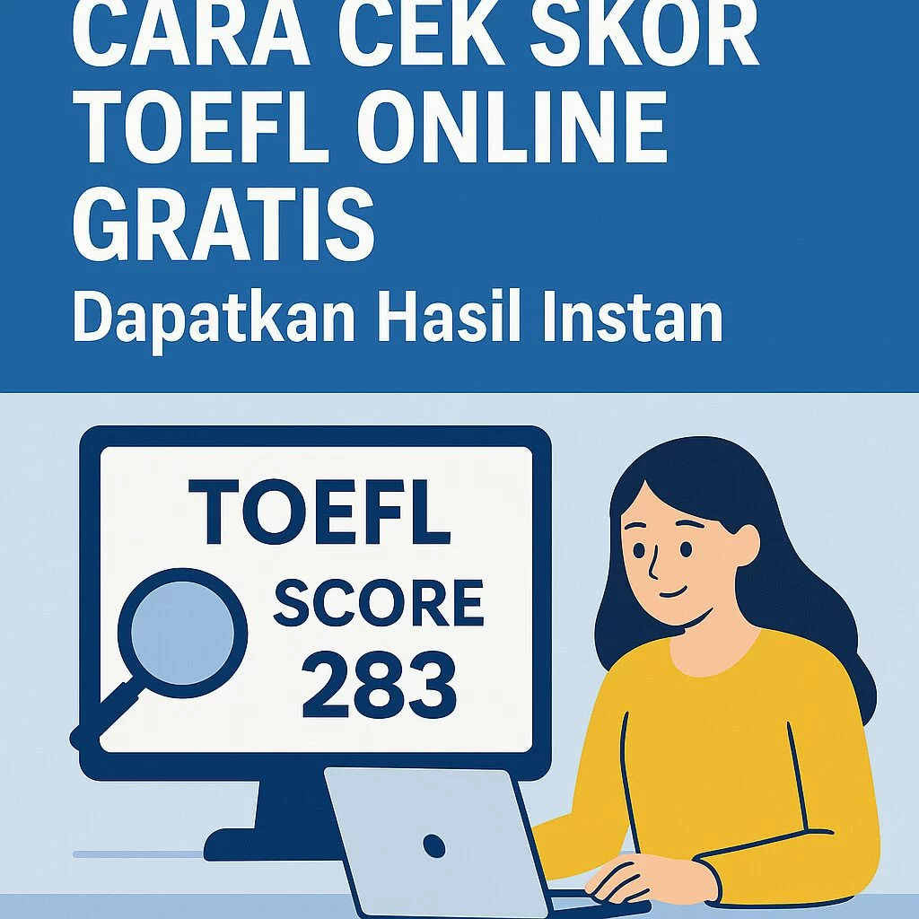 Cara Cek Skor Toefl Online Gratis