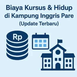 Rincian Biaya Kursus & Biaya Hidup Kampung Inggris Pare - Webster English Course