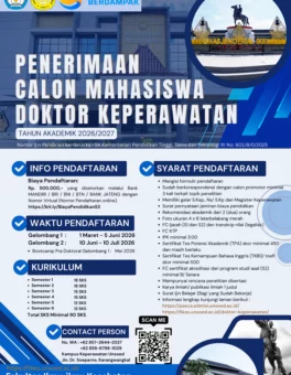 TOEFL Unsoed FIKES Doktor Keperawatan 2026/2027: Syarat Skor 500 dan Deadline Gelombang 2 - Webster English Course