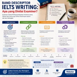 Band Descriptor IELTS Writing yang Dinilai - Webster English Course