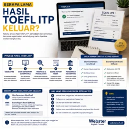 Berapa Lama Hasil TOEFL ITP Keluar? - Webster English Course