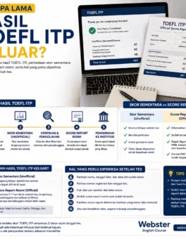Berapa Lama Hasil TOEFL ITP Keluar? - Webster English Course