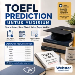 TOEFL Prediction untuk Yudisium 2026 Panduan Lengkap - Webster English Course