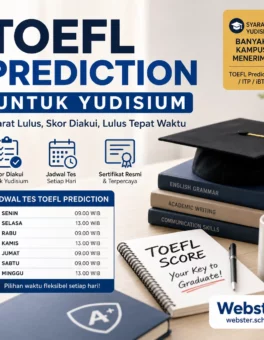 TOEFL Prediction untuk Yudisium 2026 Panduan Lengkap - Webster English Course