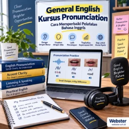 Kursus Pronunciation Bahasa Inggris untuk Pelafalan Jelas - Webster English Course