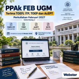 PPAk UGM Terima TOEFL ITP, TOEP dan AcEPT - Webster English Course